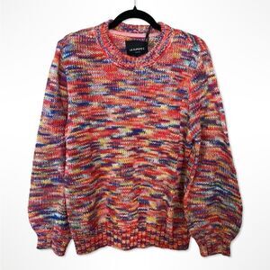 Le Superbe space dye sweater beach breaker pullover knit multicolor $295 M
